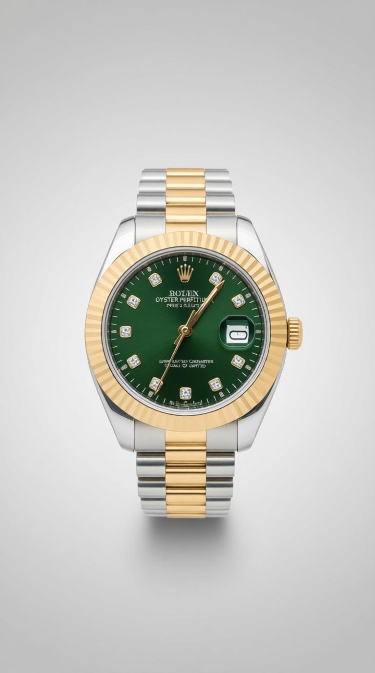 Luxury Gold & Silver Men's Wrist Watch | Rolex Datejust