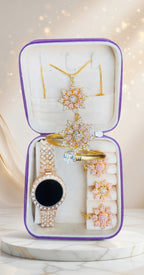 Premium Bridal & Party Wear Jewelry Combo Set with Velvet Box