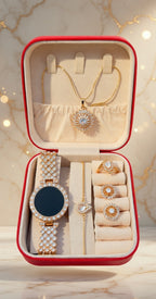 Premium Bridal & Party Wear Jewelry Combo Set with Velvet Box