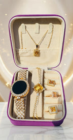 Premium Bridal & Party Wear Jewelry Combo Set with Velvet Box